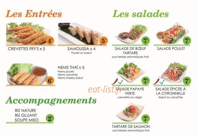 So Thai — carte page 2