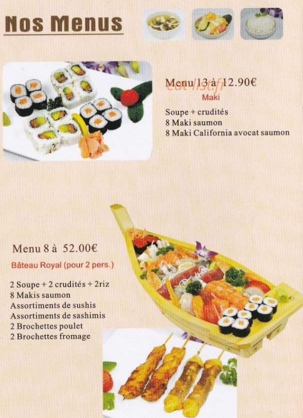 Sushi tokyo — carte page 12