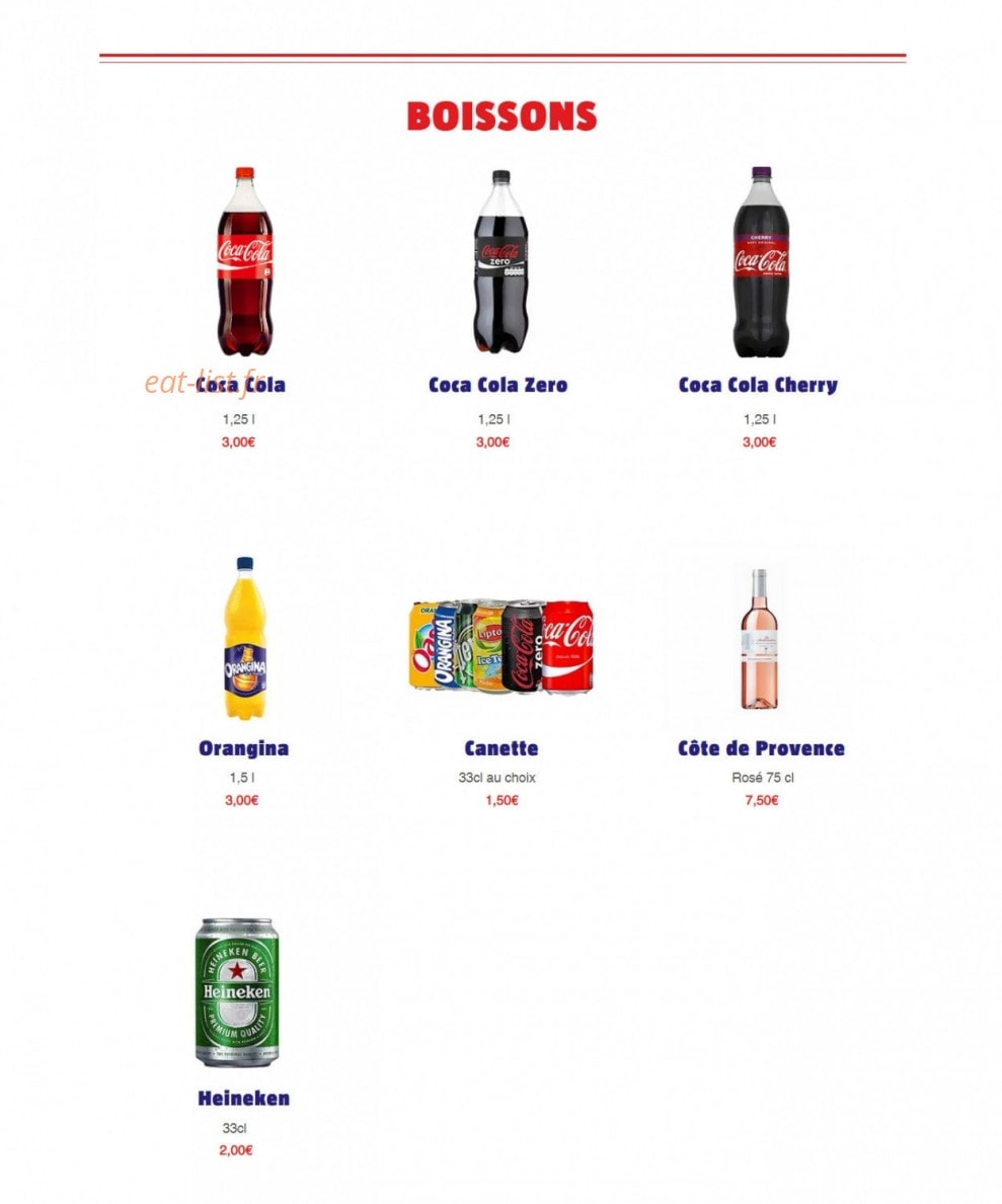 Web Pizza — carte page 7