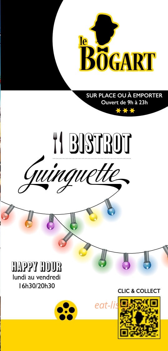 Le Bogart — carte page 1