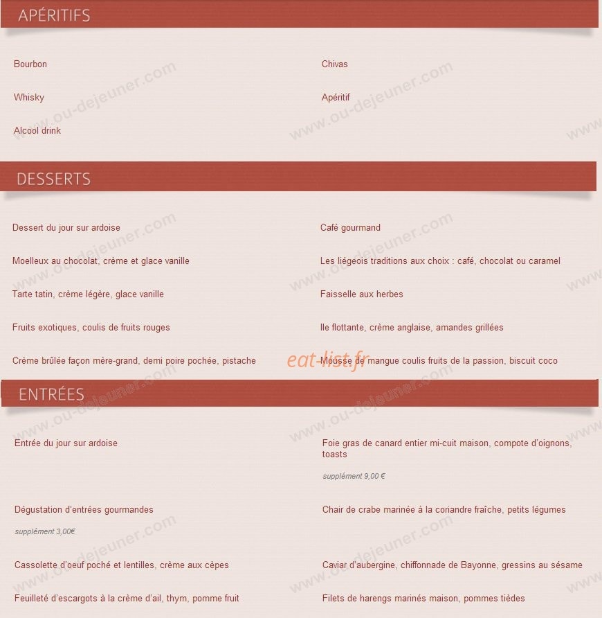 Le Swing — carte page 2
