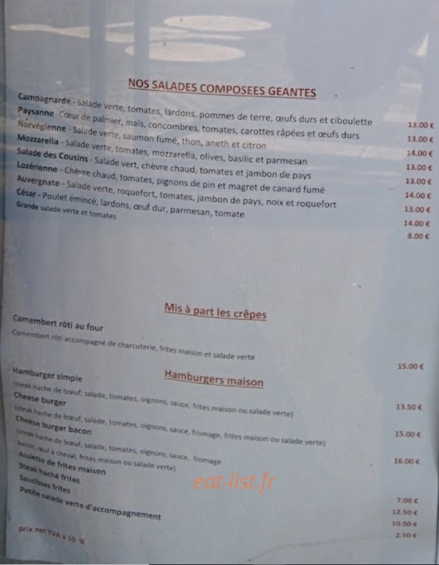 Les Cousins — carte page 3