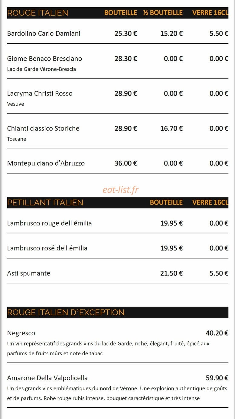 La Scuderia — carte page 3