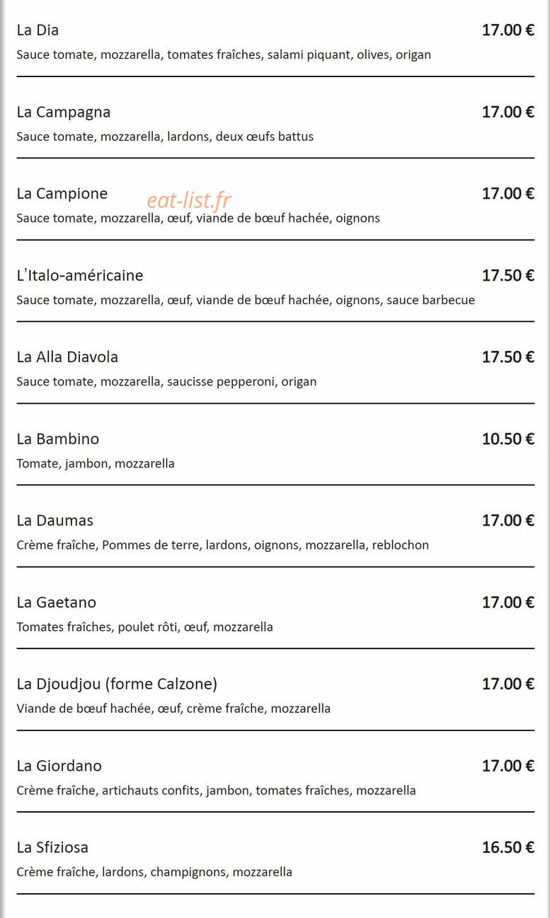 La Scuderia — carte page 14