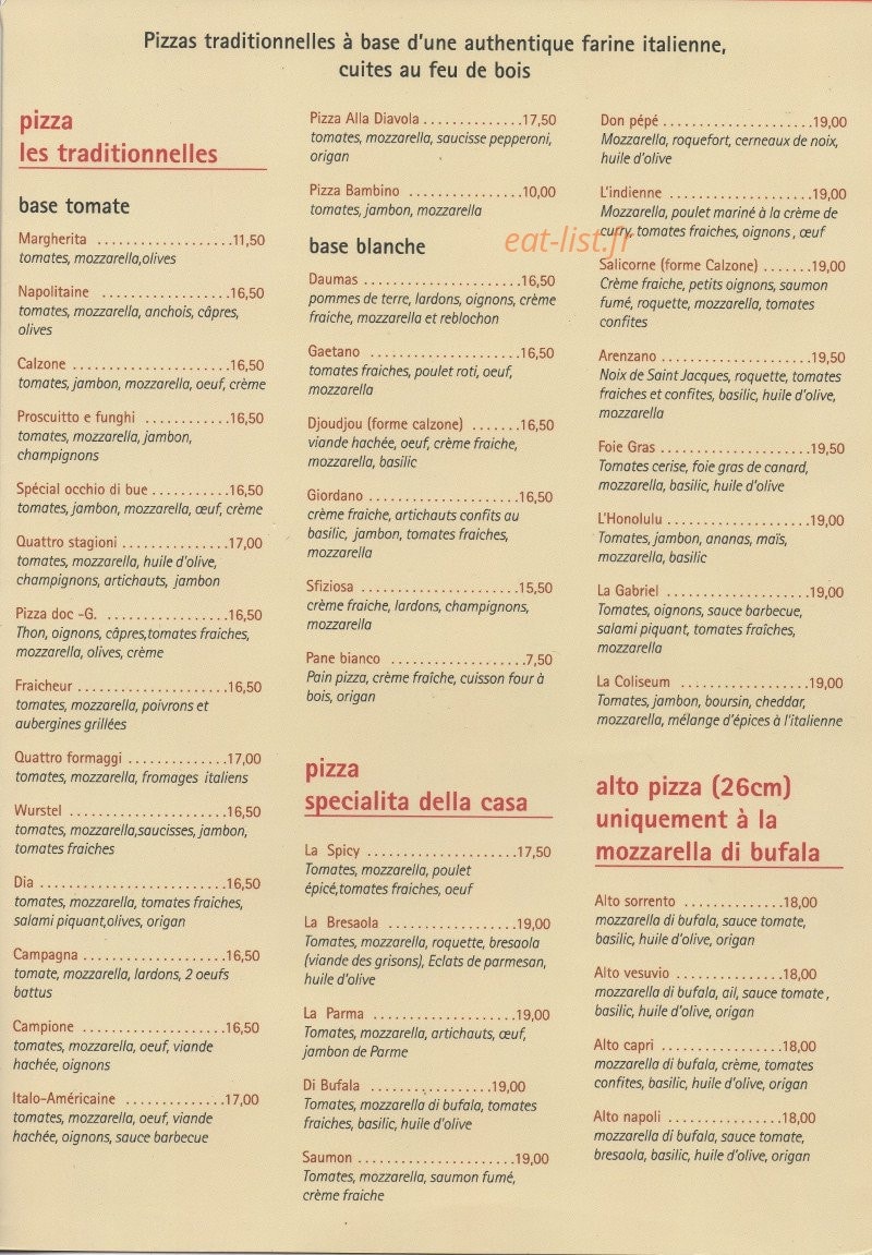 La Scuderia — carte page 4