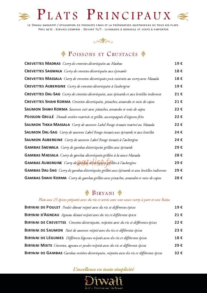Diwali — carte page 4