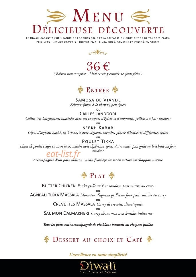 Diwali — carte page 8