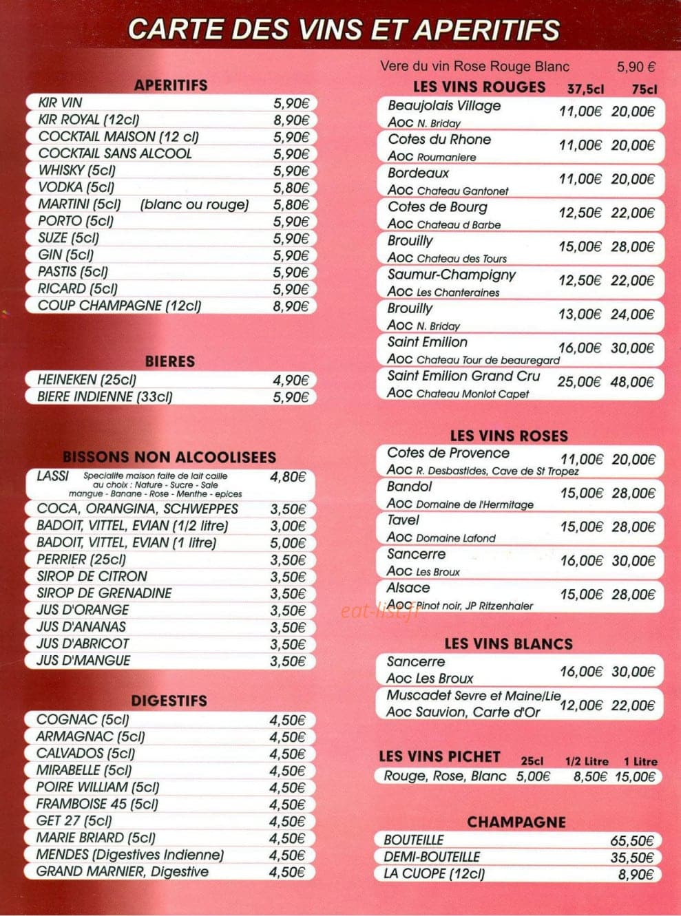 Haveli — carte page 1