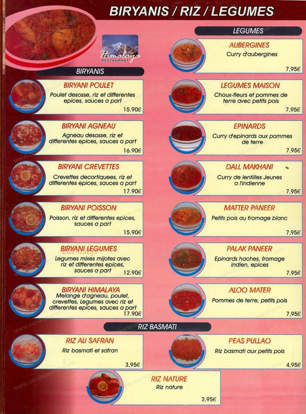 Haveli — carte page 6