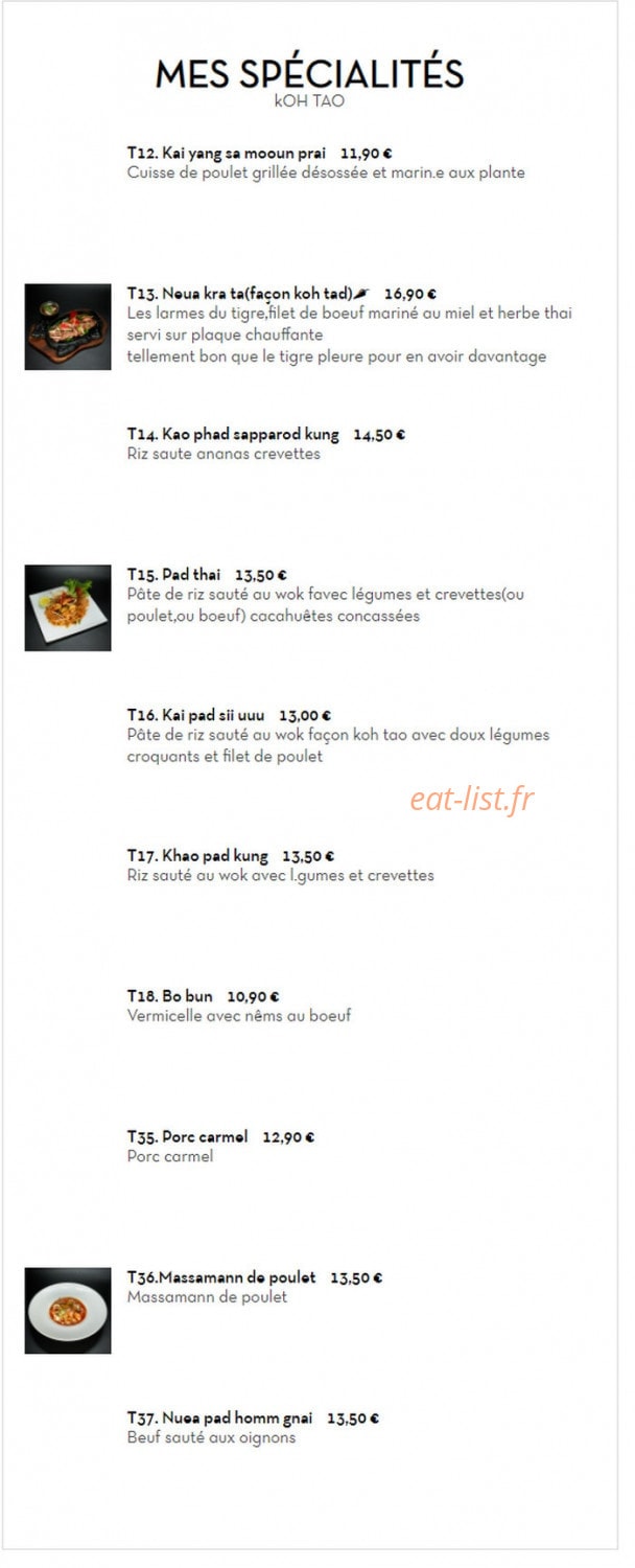 Koh Tao — carte page 7