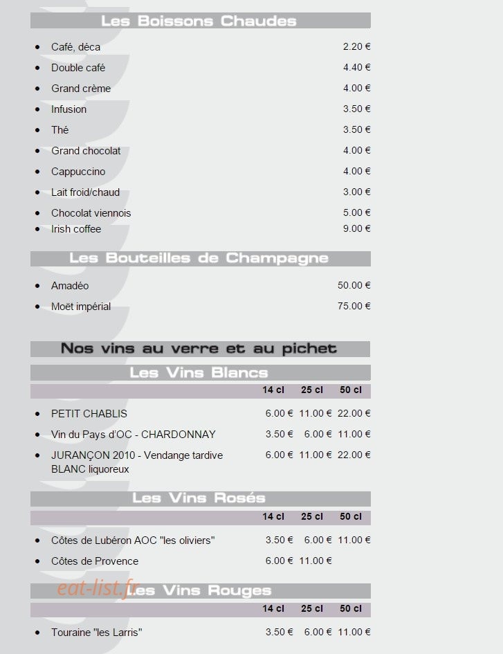 L'avenue — carte page 5