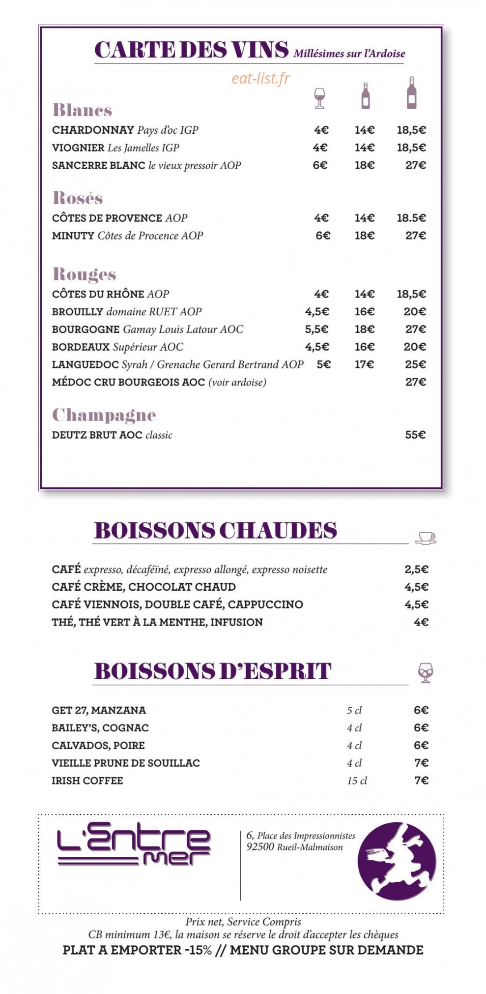 L'entre mer — carte page 6