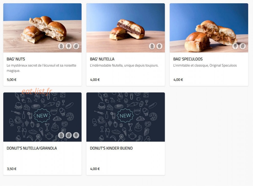 La Bagelerie — carte page 6