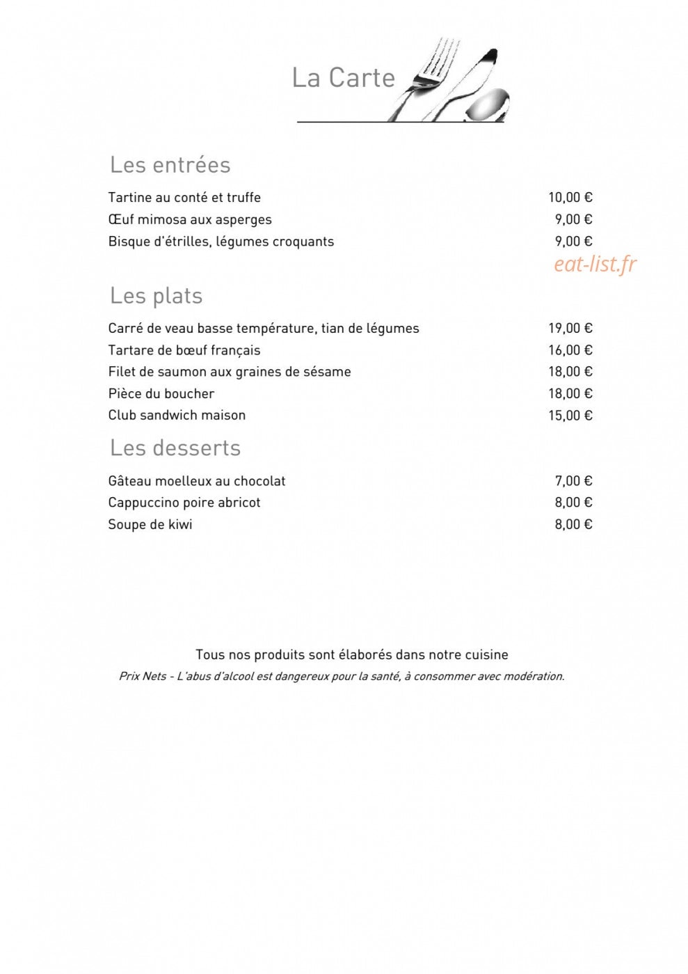La Bulle — carte page 1