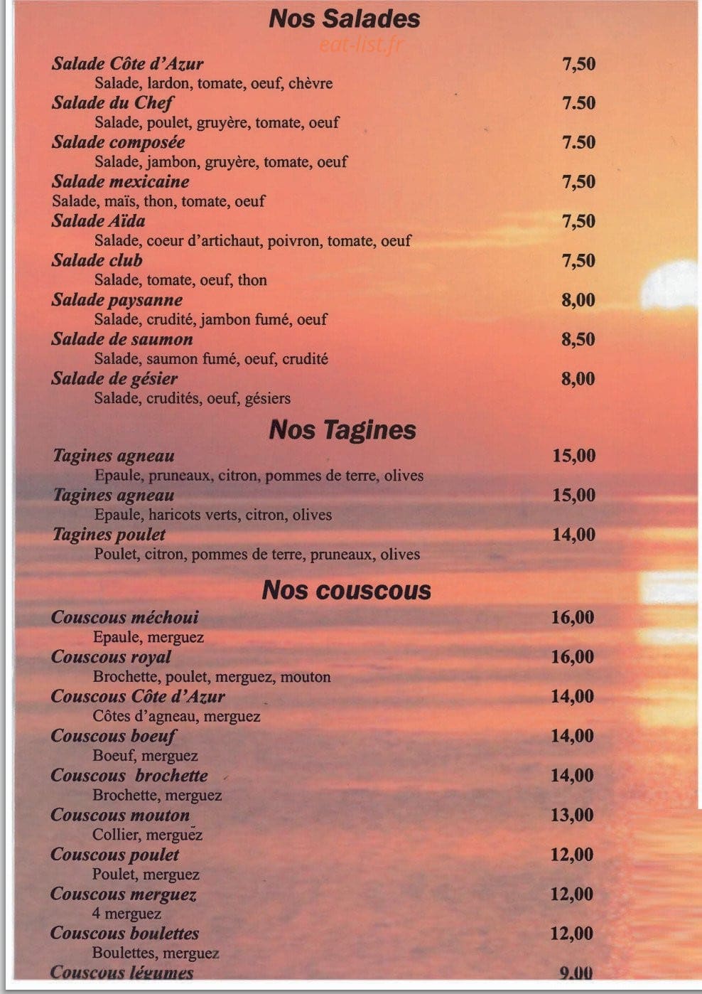 La Côte d'Azur — carte page 2