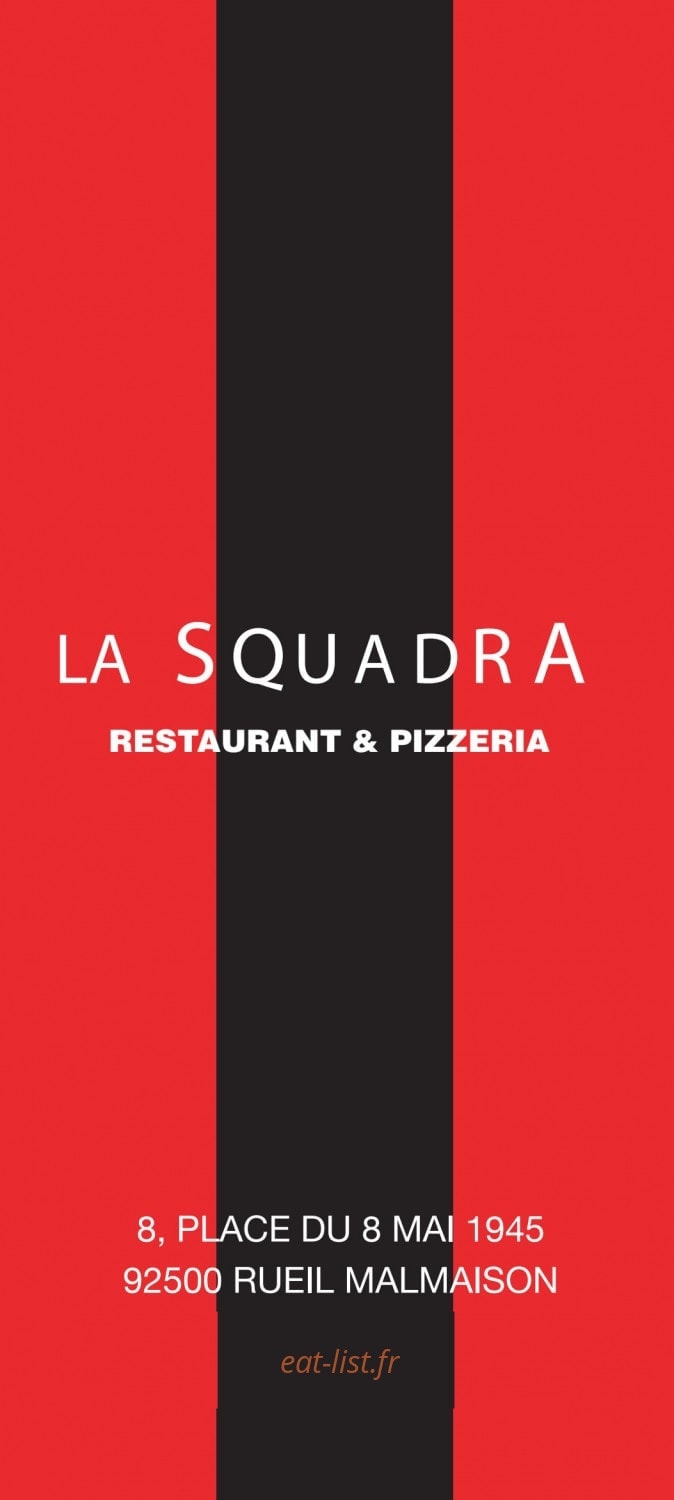 La Squadra — carte page 1