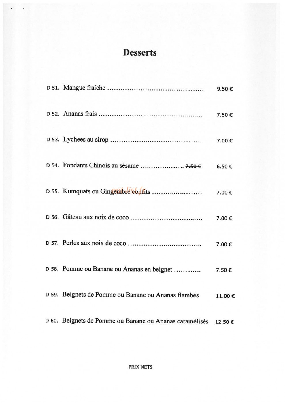 Le Bonheur de Chine — carte page 8