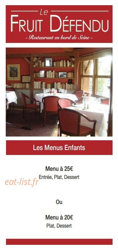 Le Fruit Défendu — carte page 7