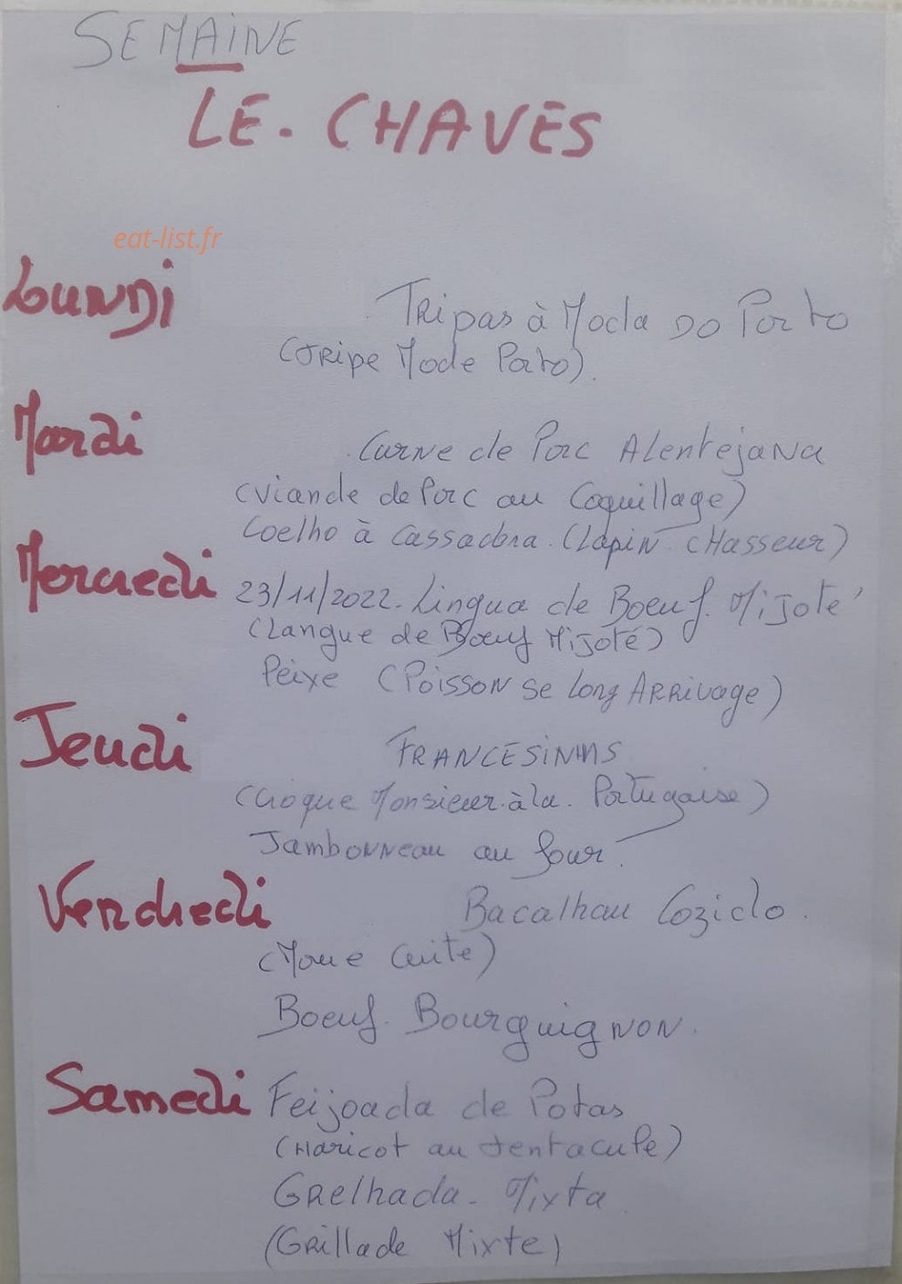 Le Longchamp — carte page 1