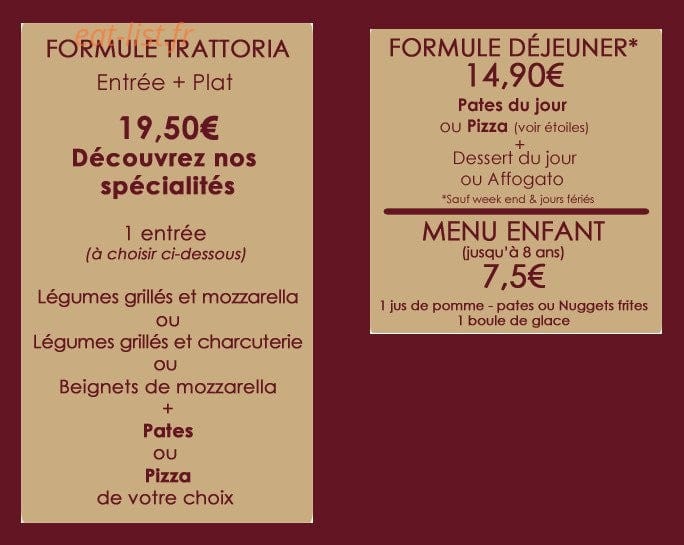 Le Panacotta Café — carte page 4