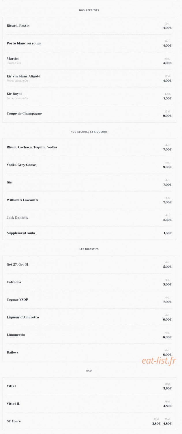 Le Petit Saint Cloud — carte page 6
