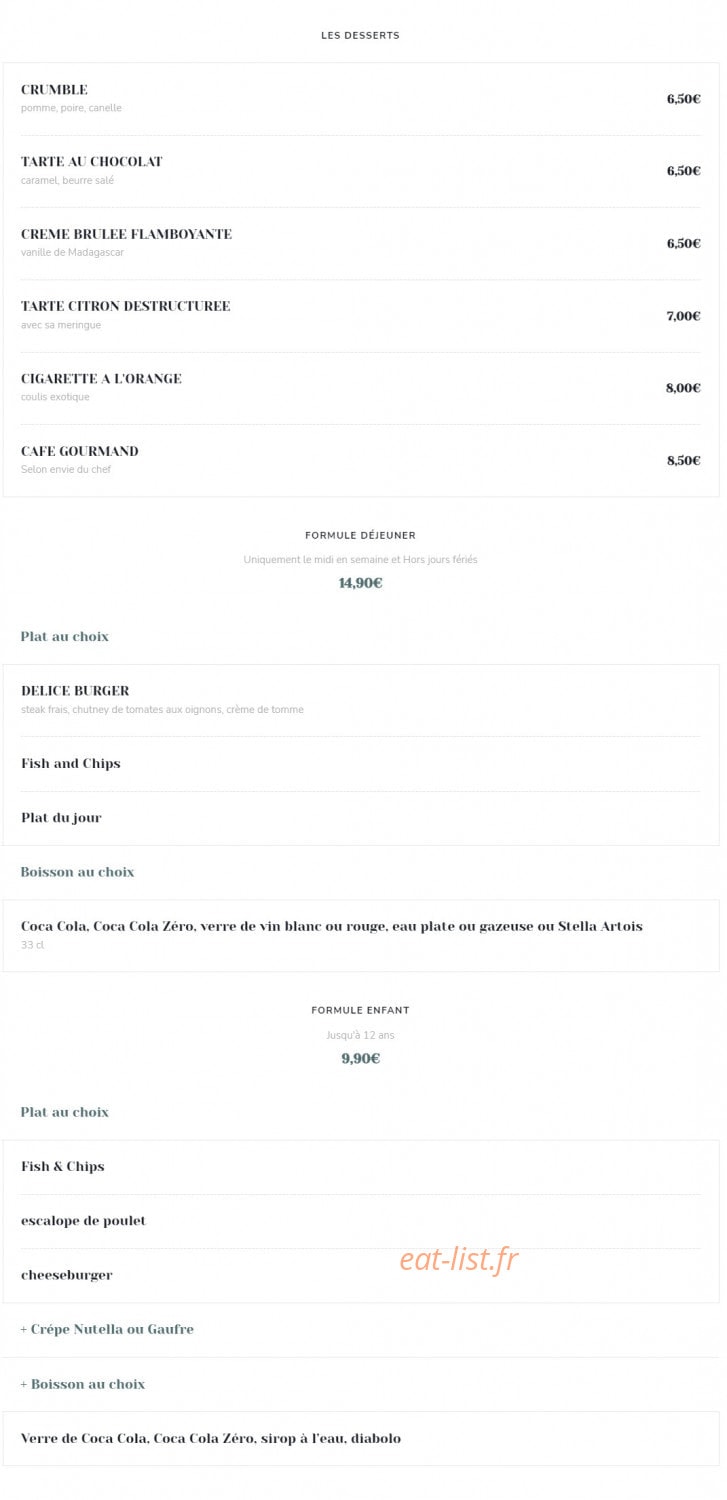 Le Petit Saint Cloud — carte page 3