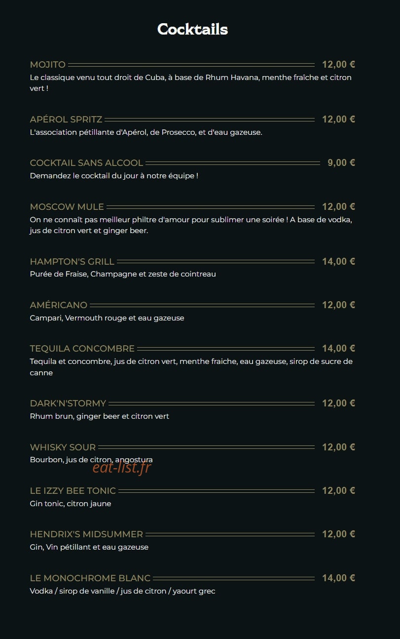 Les Hamptons — carte page 17
