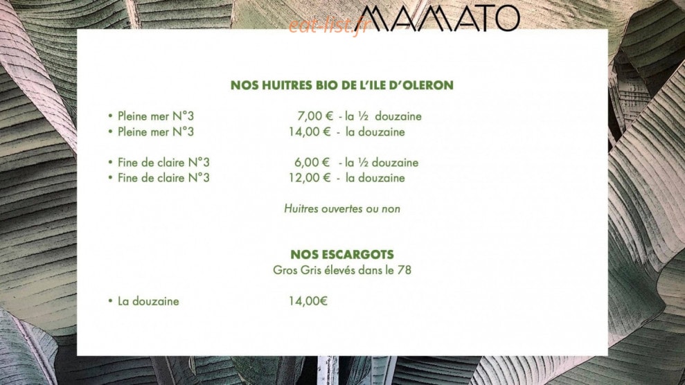 Mamato — carte page 2