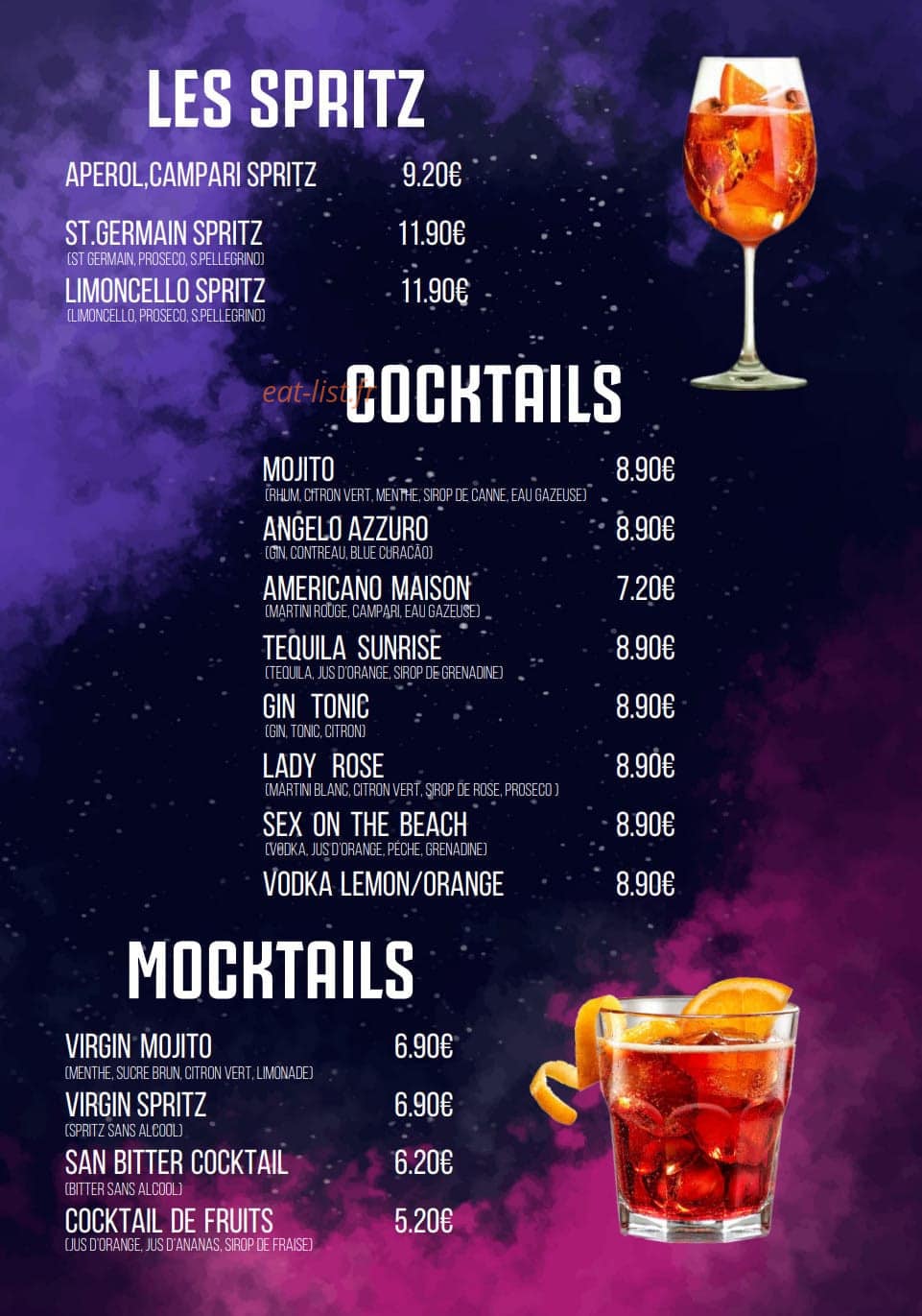 MammaMia — carte page 8