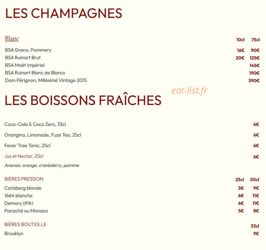 Monsieur Claude — carte page 6