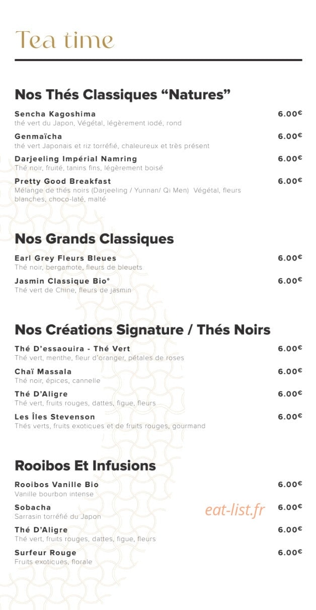 O'Zeste — carte page 6