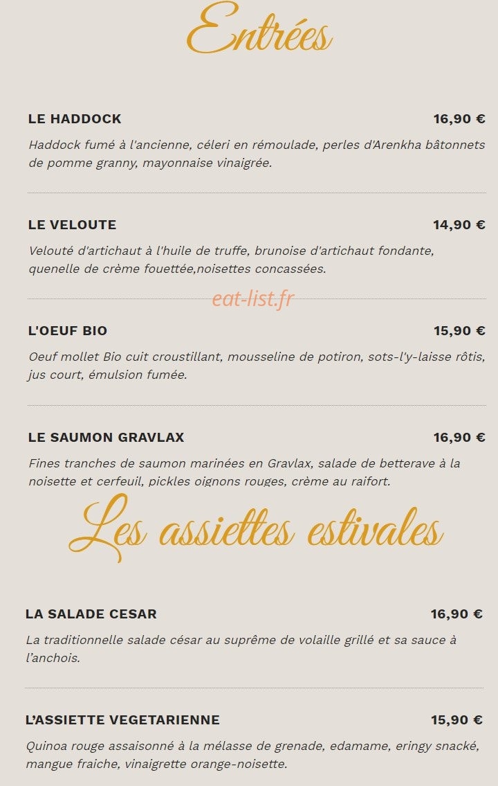 Sapristi — carte page 2