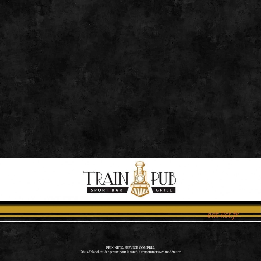 Train Pub — carte page 7