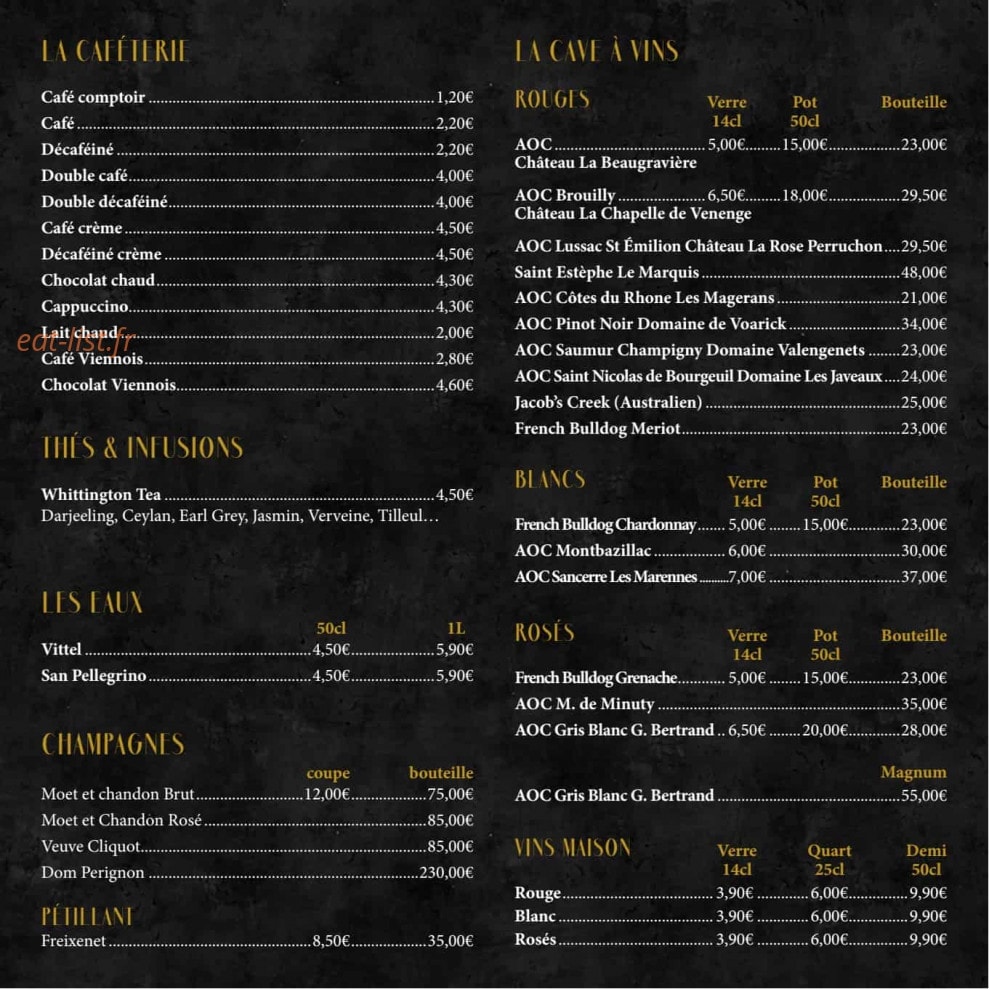Train Pub — carte page 5