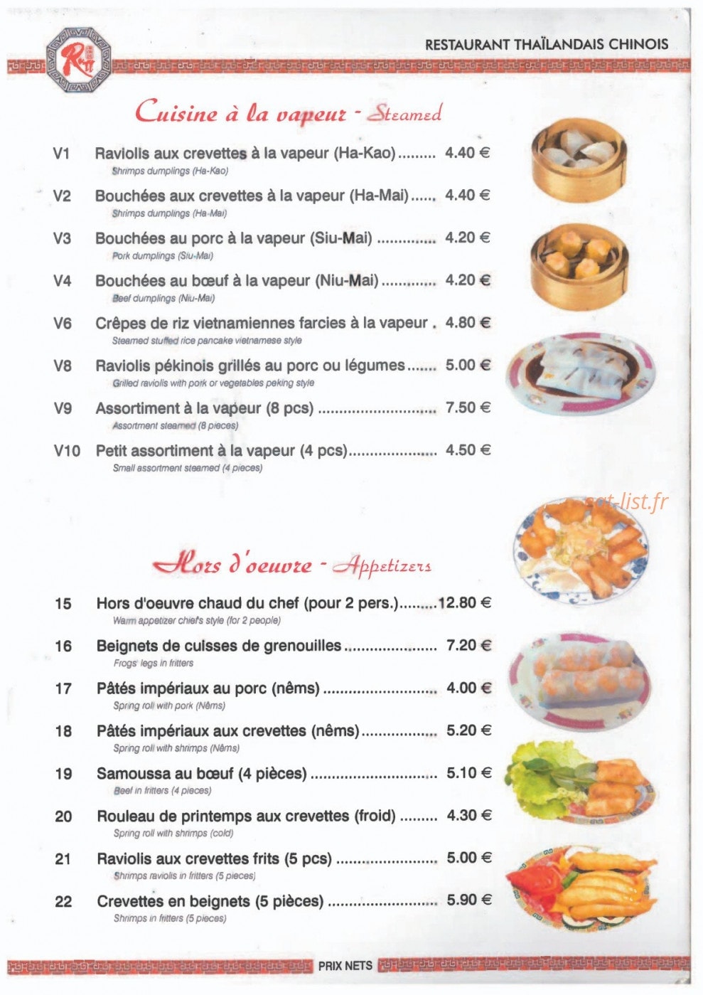 Village Tao Tao — carte page 9
