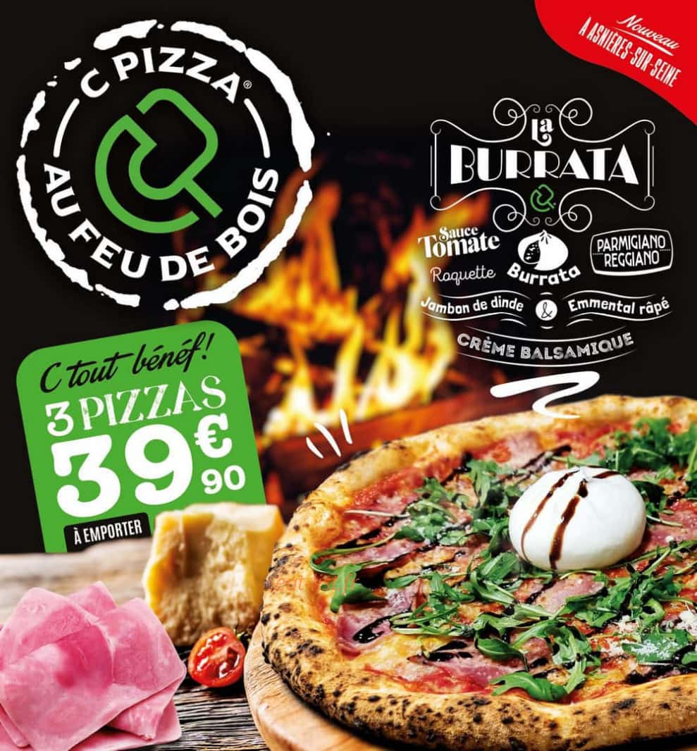 C Pizza — carte page 1