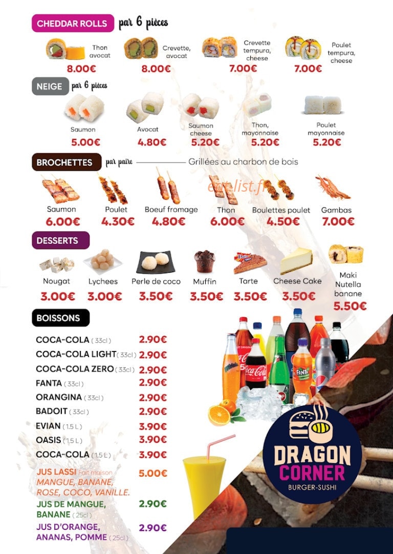 Dragon Corner — carte page 12