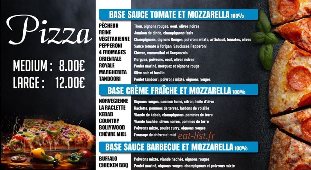 Food Corner — carte page 2