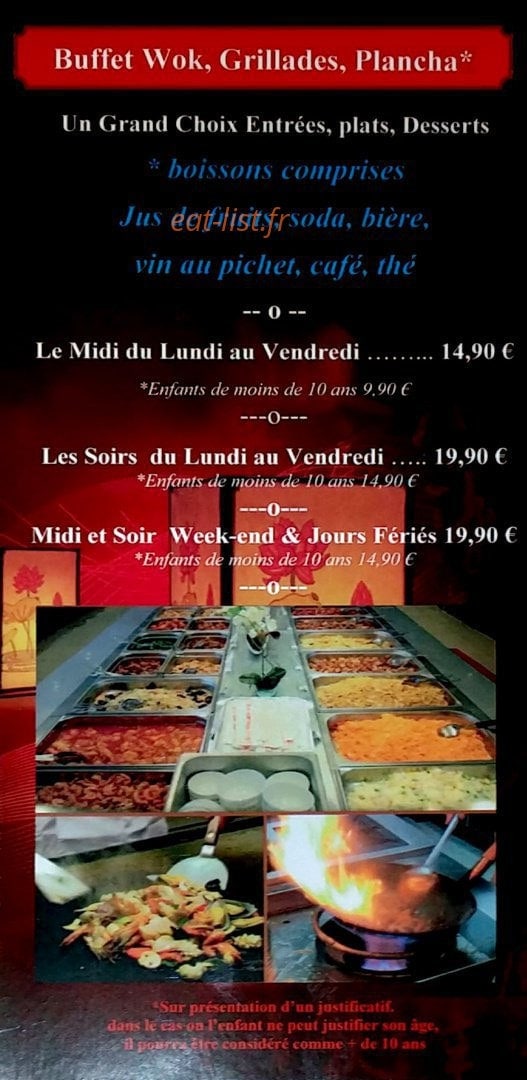 Carte et menu de Hokkaido II à Asnieres sur Seine — page 3