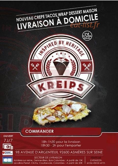 Kreips — carte page 1