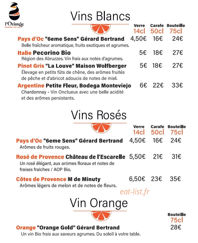 L'Orange — carte page 7