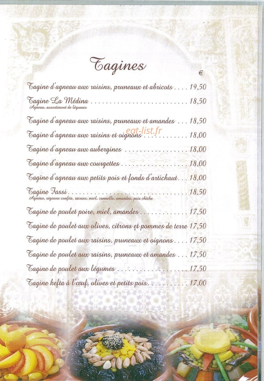 La Medina — carte page 3