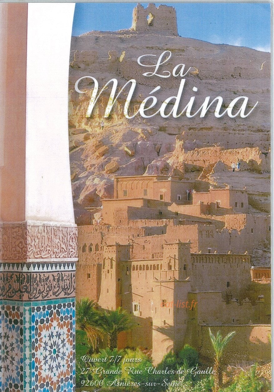 La Medina — carte page 1