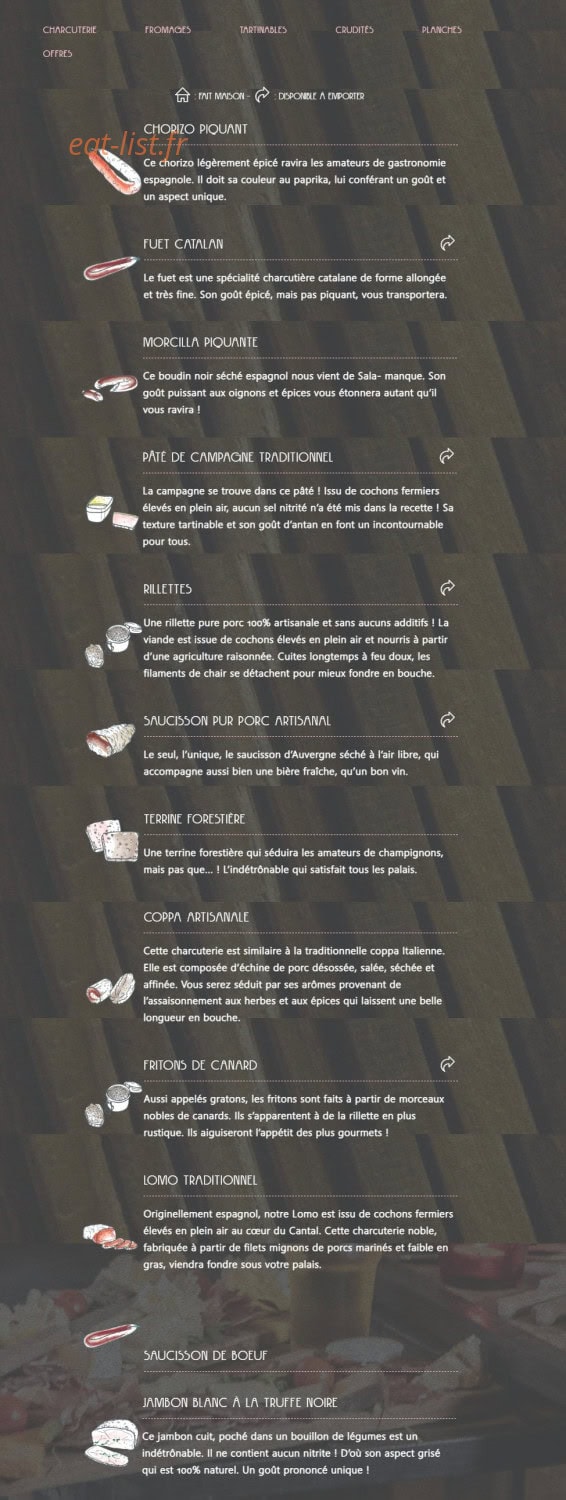 Le 17.45 — carte page 1