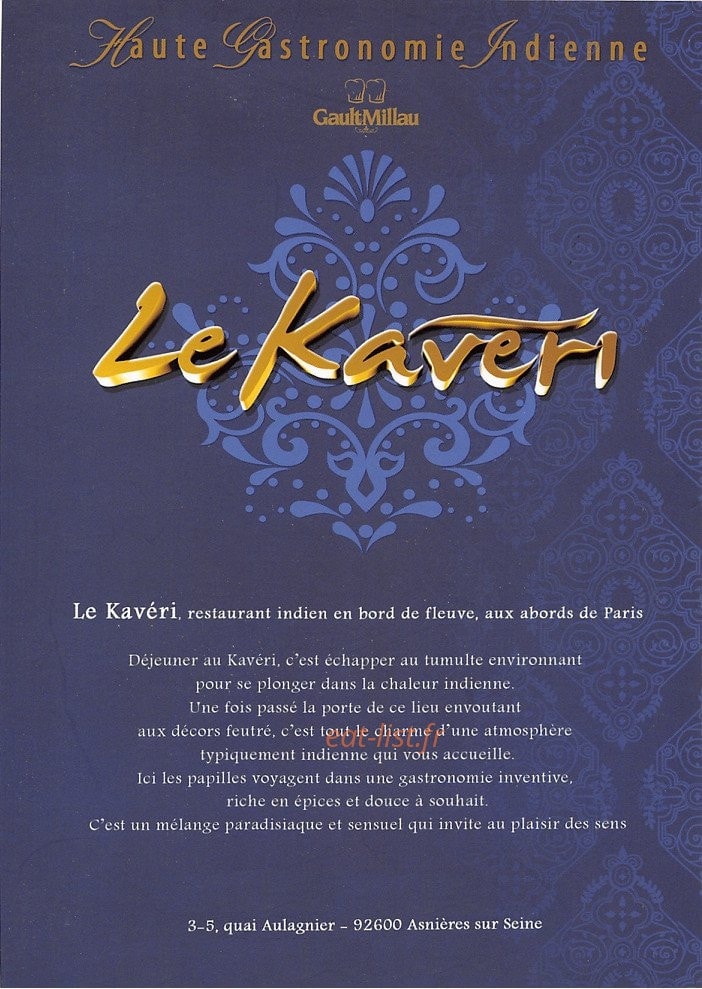 Le Kavéri — carte page 1