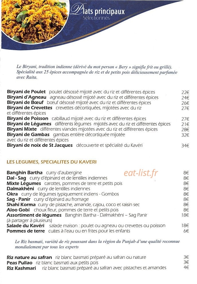 Le Kavéri — carte page 4