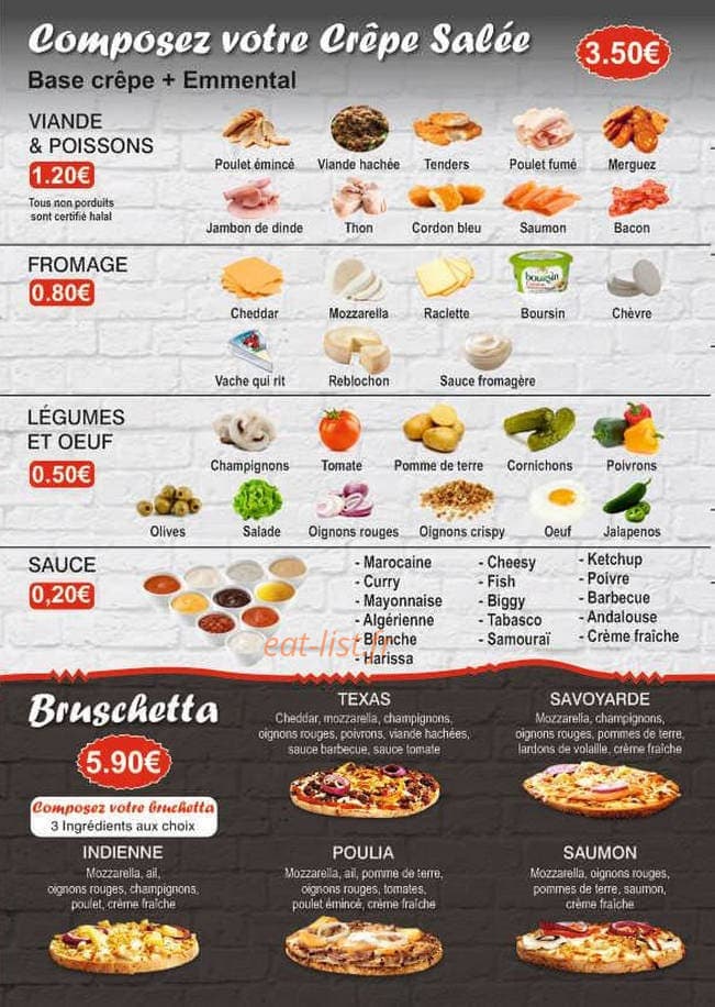 My Crêpe — carte page 5