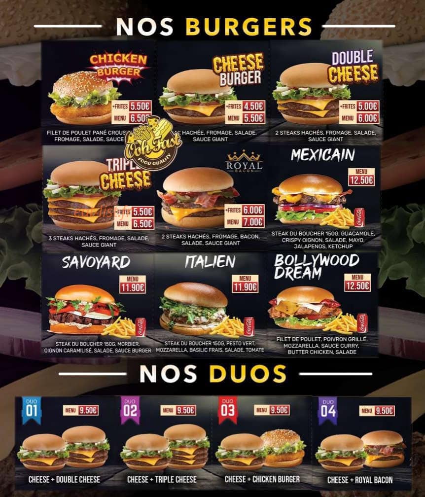Ooh fast — carte page 2