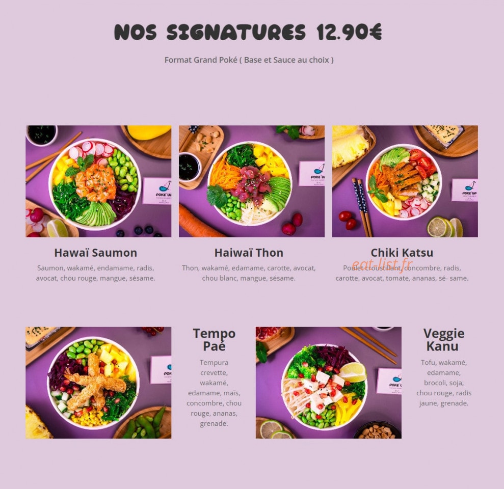 Poke Up — carte page 2