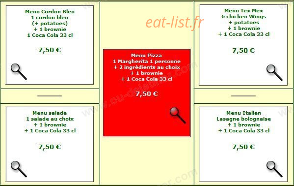 Rapido Pizza — carte page 7